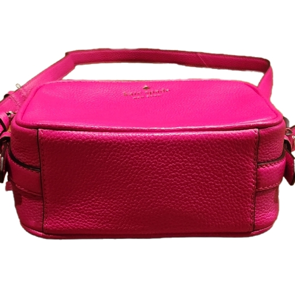 NWOT Kate Spade Pink Pebbled Leather Crossbody Bag - Picture 3 of 8
